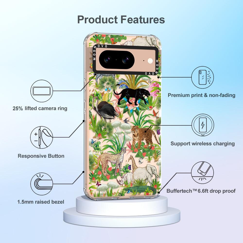 Wildlife Phone Case - Google Pixel 8 Case - MOSNOVO