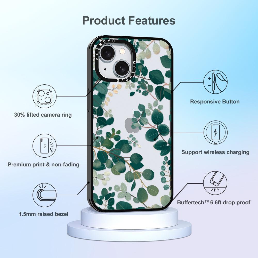 Eucalyptus Phone Case - iPhone 15 Case - MOSNOVO