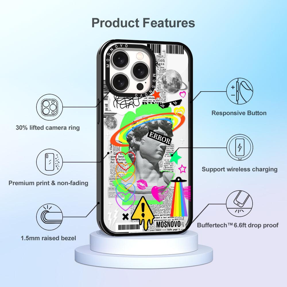 Error Statue Art Phone Case - iPhone 15 Pro Max Case - MOSNOVO