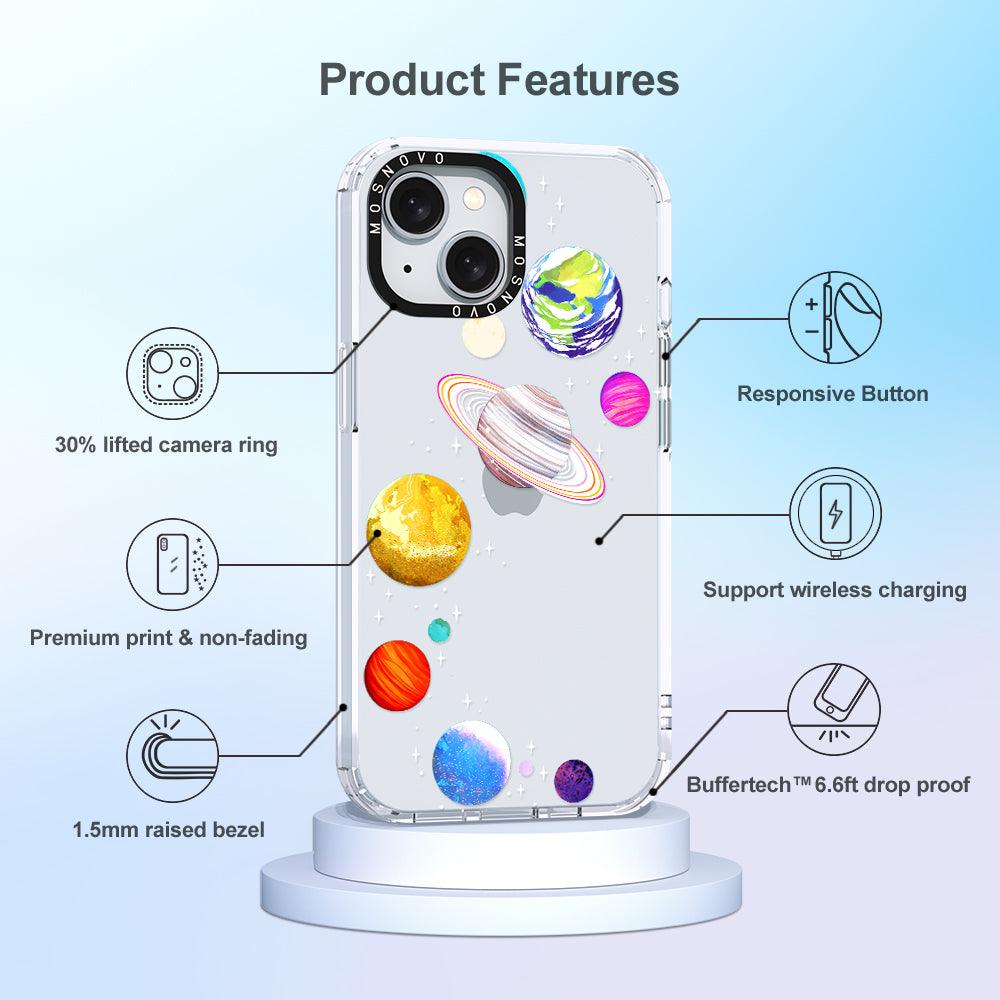 The Planet Phone Case - iPhone 15 Case Clear