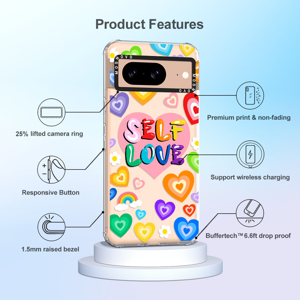 Self Love Phone Case - Google Pixel 8 Case - MOSNOVO