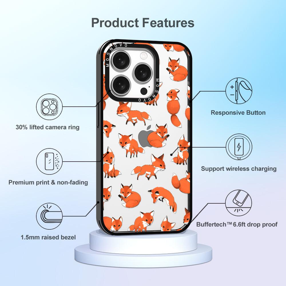 Fox Phone Case - iPhone 15 Pro Case - MOSNOVO