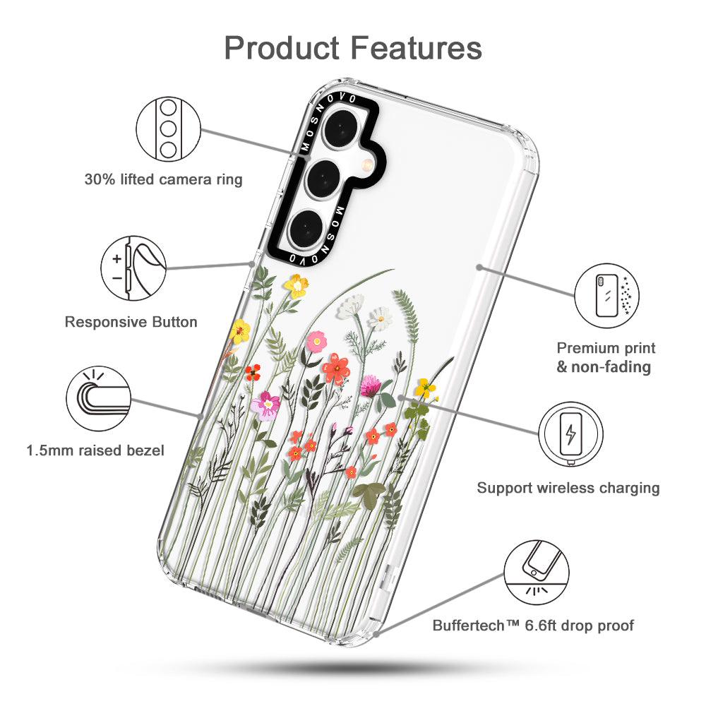 Spring Wildflower Phone Case - Samsung Galaxy S23 FE Case