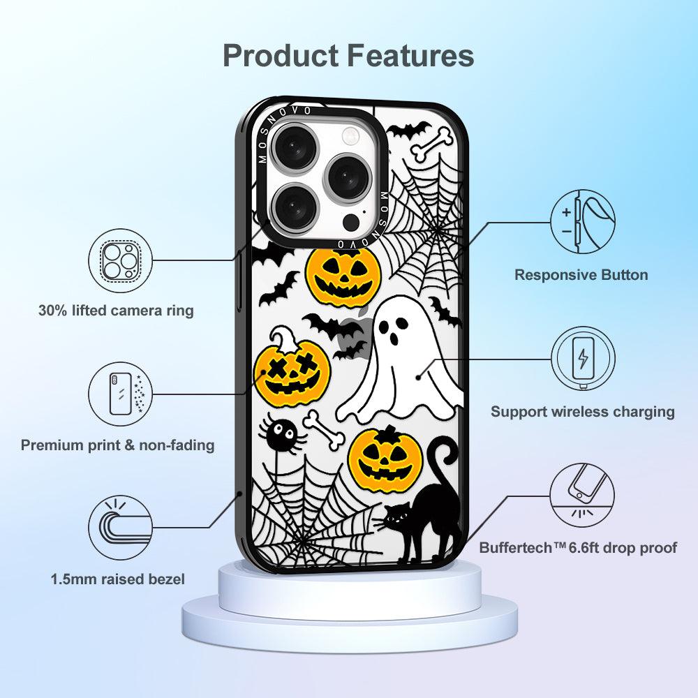 Halloween Pumpkin Phone Case - iPhone 15 Pro Case - MOSNOVO