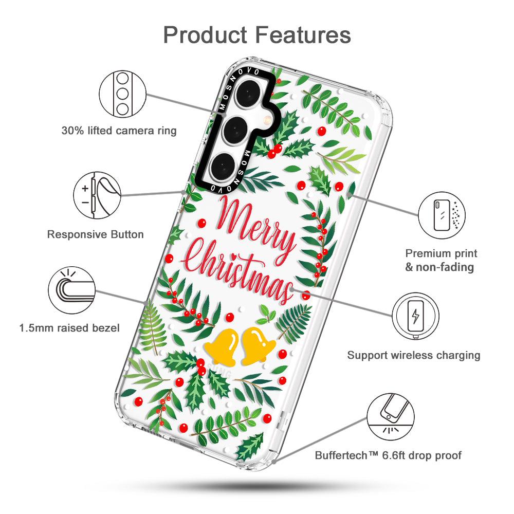 Merry Christmas Phone Case - Samsung Galaxy S23 FE Case