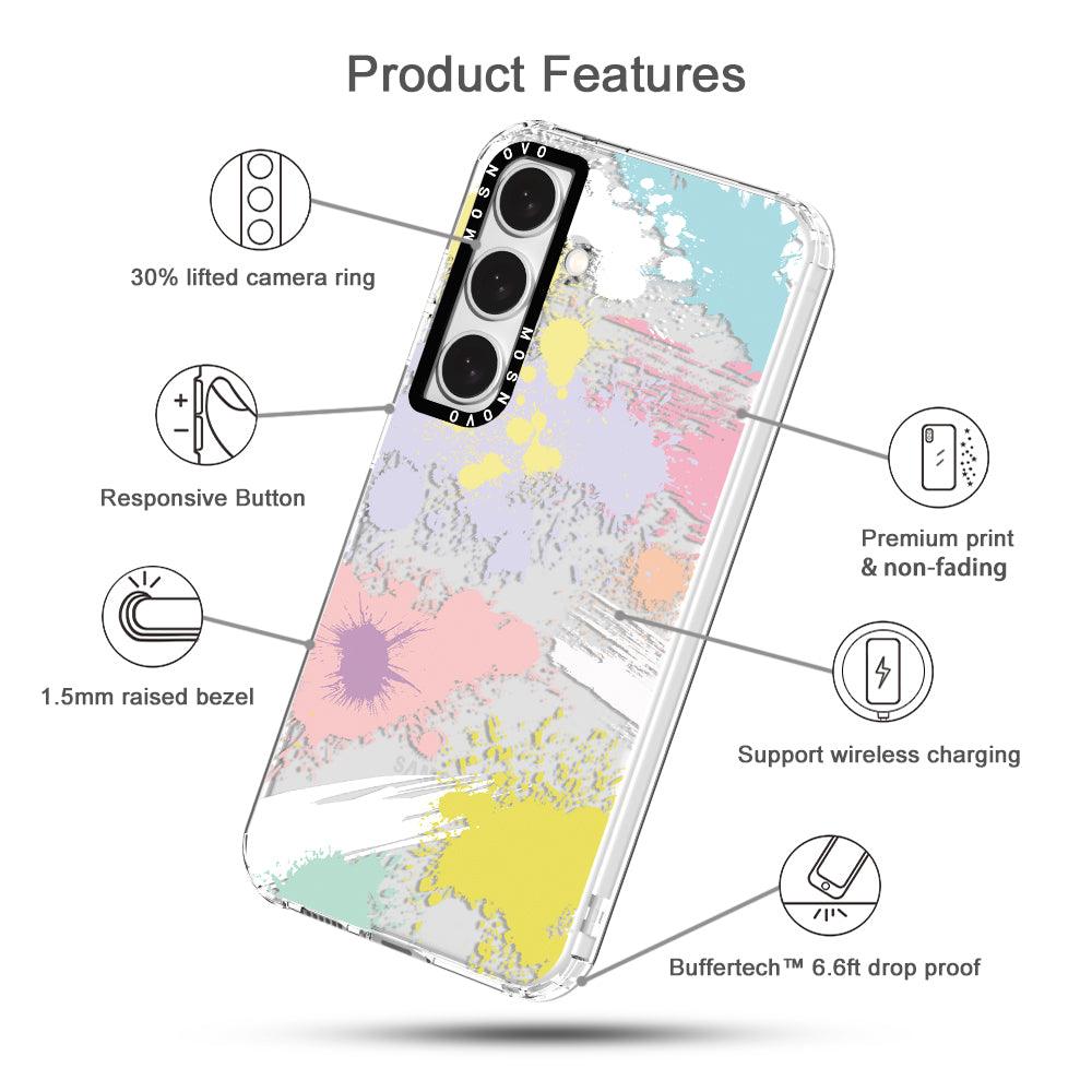 Splash Paint Phone Case - Samsung Galaxy S24 Plus Case - MOSNOVO