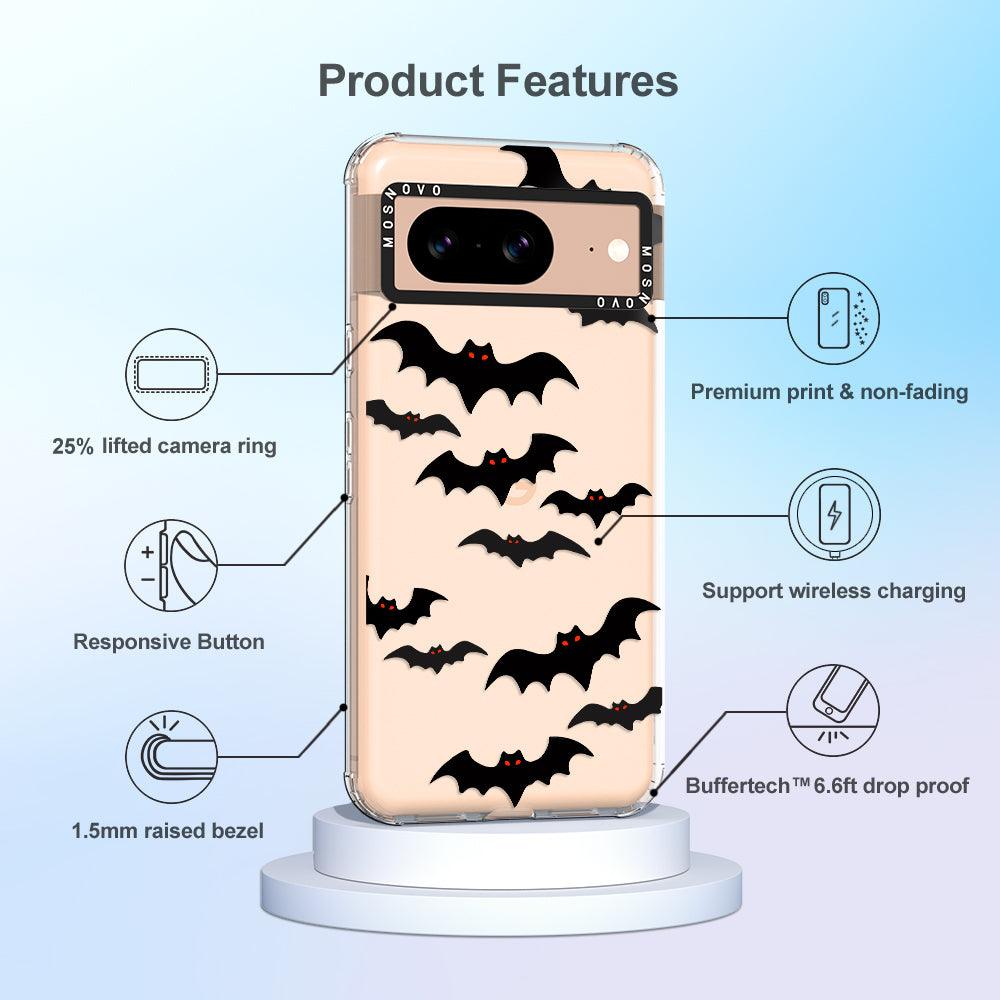 Evil Bat Phone Case - Google Pixel 8 Case - MOSNOVO