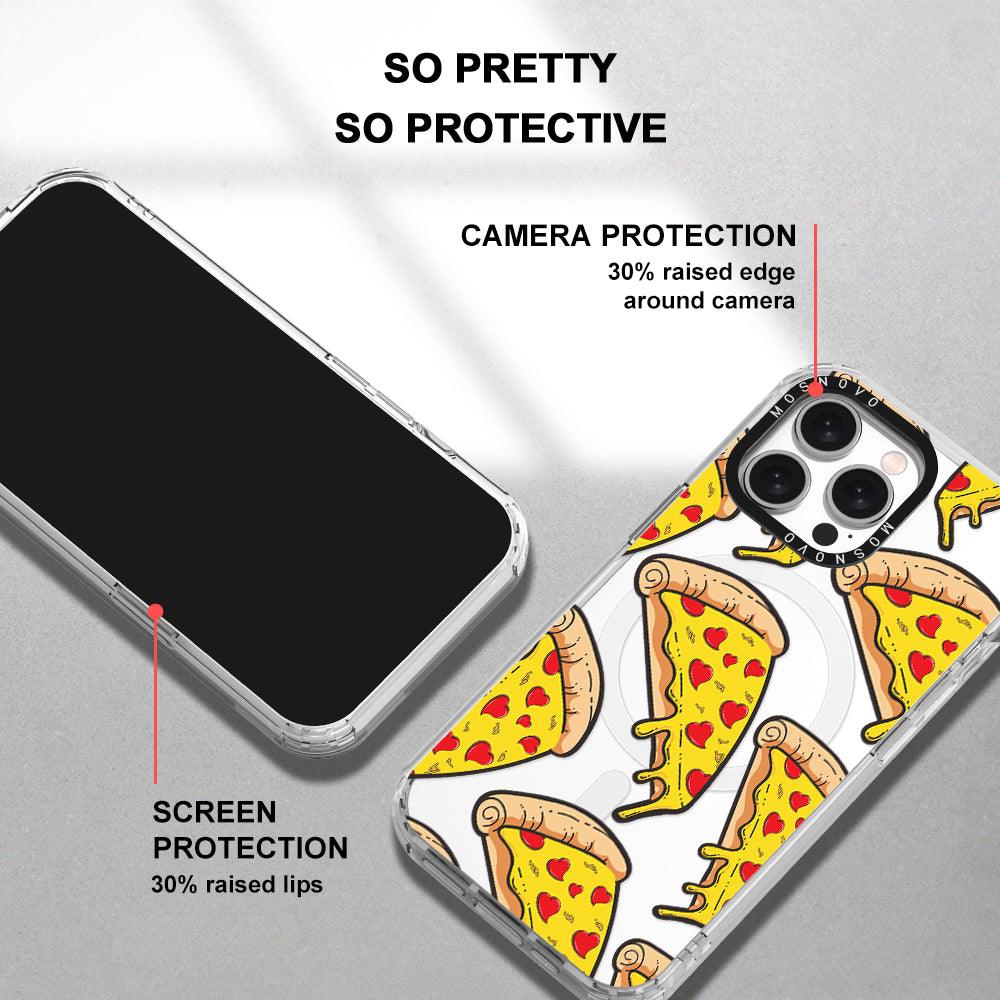 Pizza Phone Case - iPhone 15 Pro Max Case - MOSNOVO