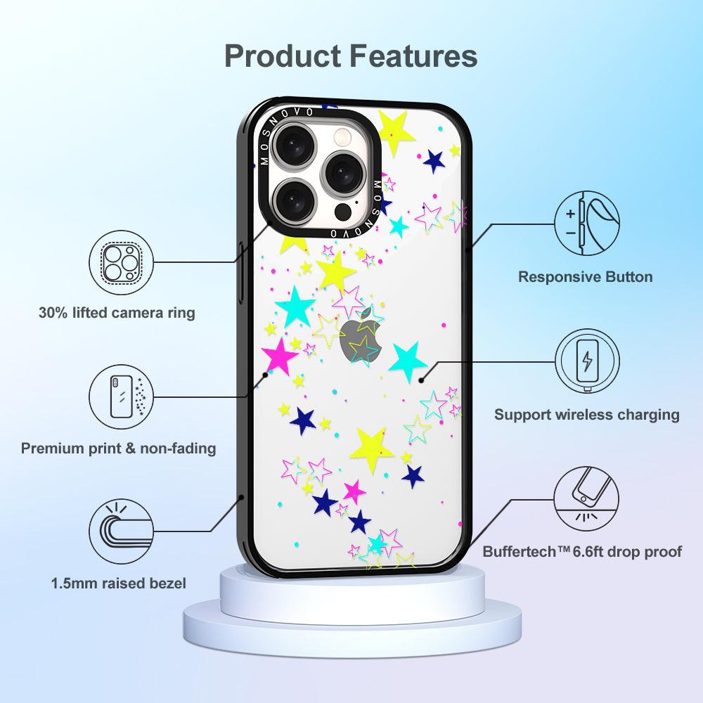 Twinkle Star Phone Case - iPhone 15 Pro Max Case - MOSNOVO