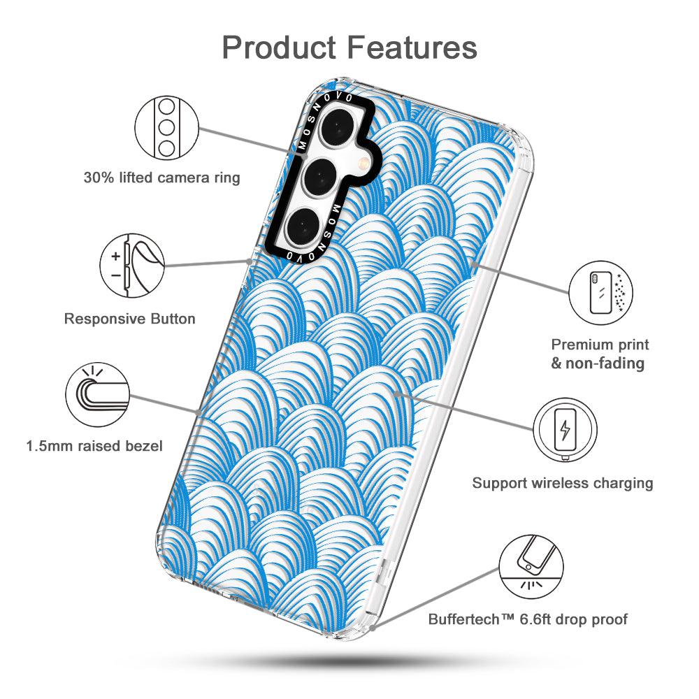 Wavy Art Phone Case - Samsung Galaxy S23 FE Case