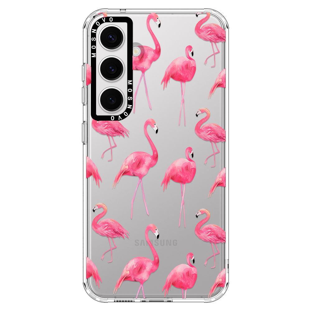 Flamingo Phone Case - Samsung Galaxy S24 Plus Case - MOSNOVO