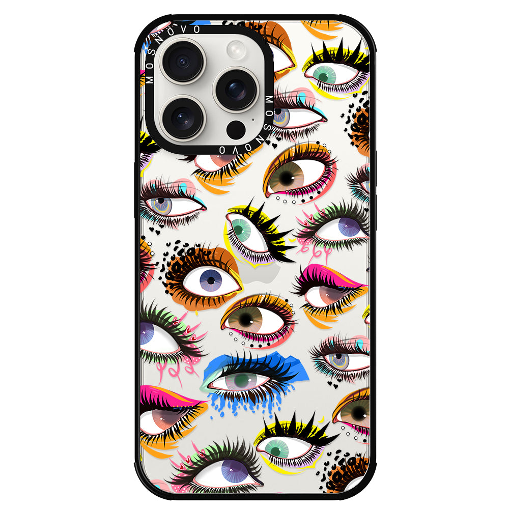 Eyes Phone Case - iPhone 15 Pro Max Case - MOSNOVO