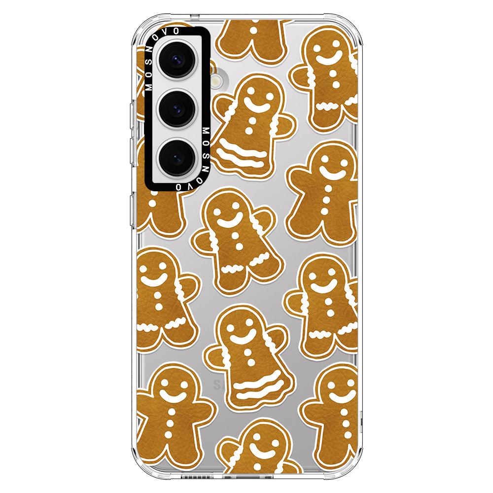 Ginger Breadman Phone Case - Samsung Galaxy S24 Plus Case - MOSNOVO