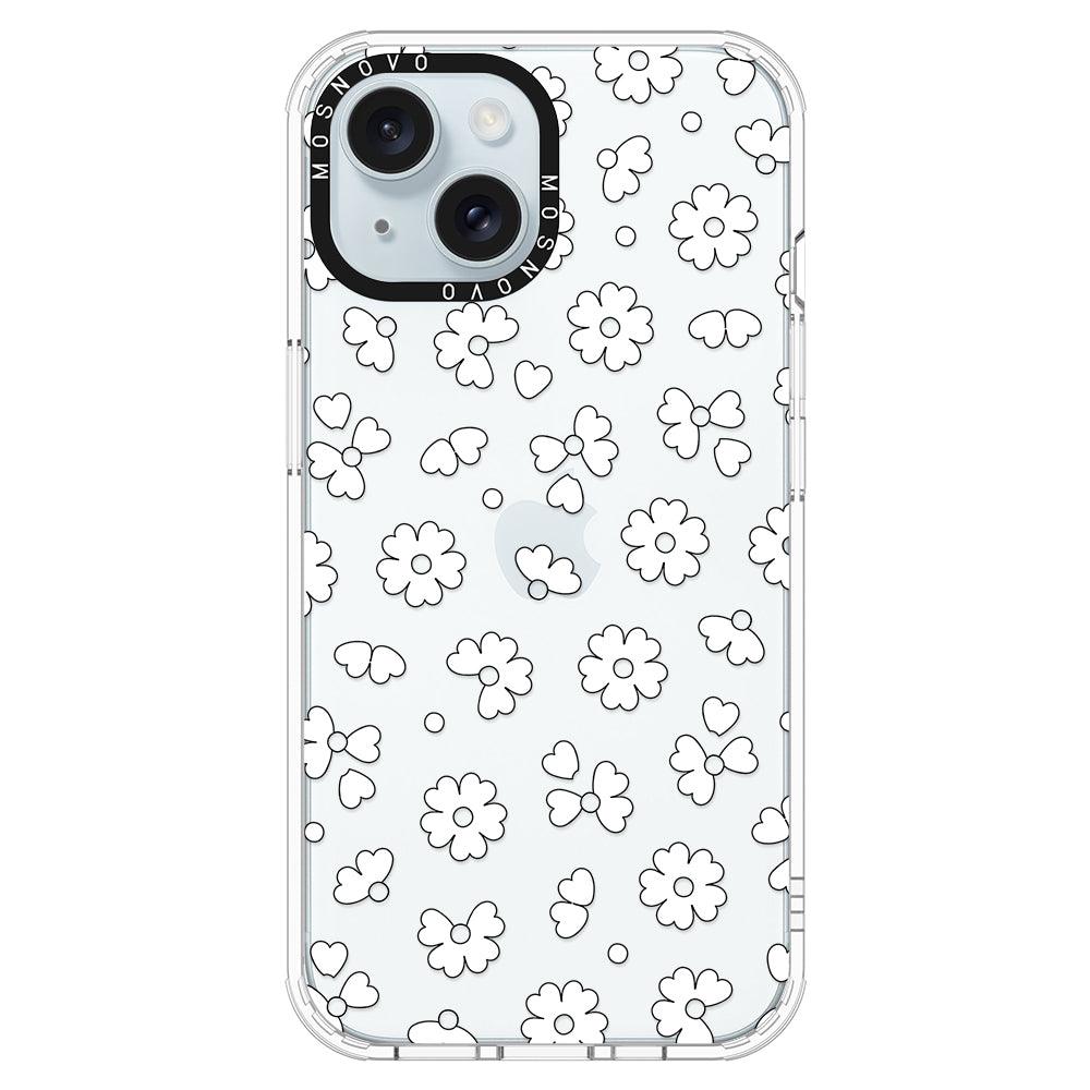 Floret Phone Case - iPhone 15 Plus Case - MOSNOVO