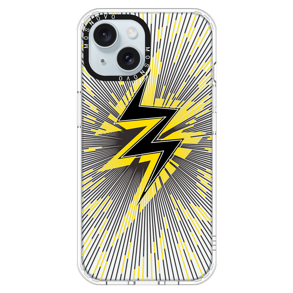 Lightning Bolt Phone Case - iPhone 15 Case - MOSNOVO