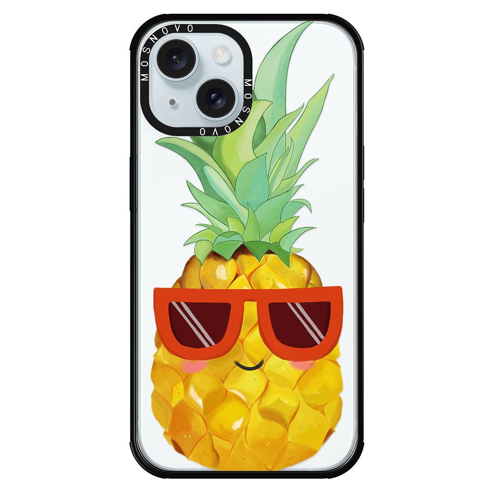 Cool Pineapple Phone Case - iPhone 15 Case - MOSNOVO