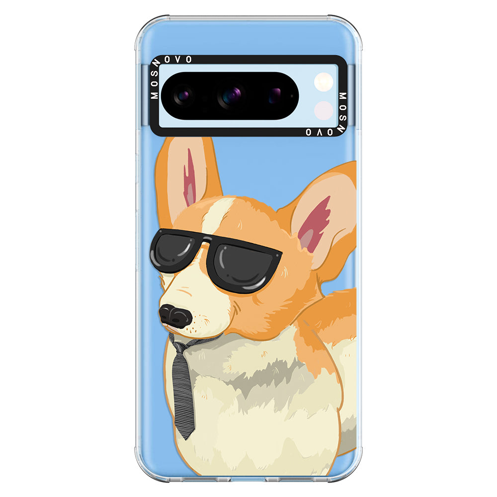 Fluffy Corgi Phone Case - Google Pixel 8 Pro Case - MOSNOVO