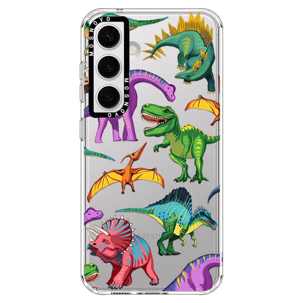 Dinosaur World Phone Case - Samsung Galaxy S24 Case - MOSNOVO