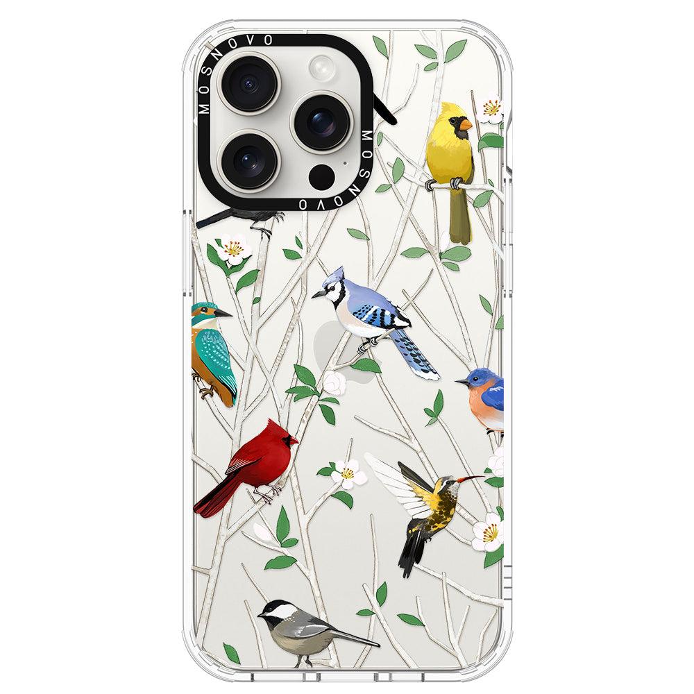 Wild Bird Phone Case - iPhone 15 Pro Max Case - MOSNOVO