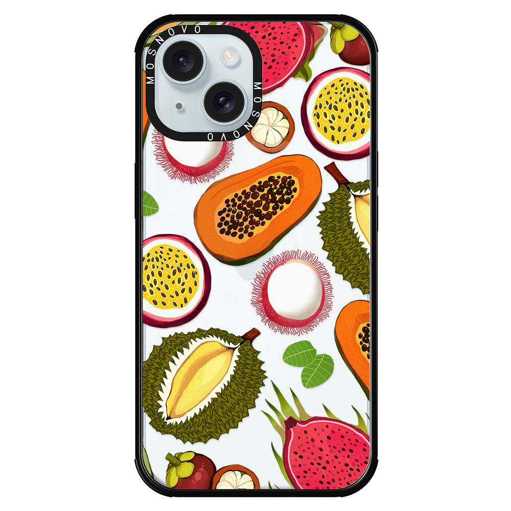 Tropical Fruit Phone Case - iPhone 15 Plus Case - MOSNOVO