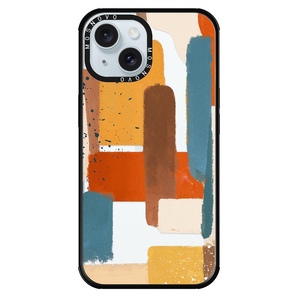 Modern Abstract Artwork Phone Case - iPhone 15 Plus Case - MOSNOVO