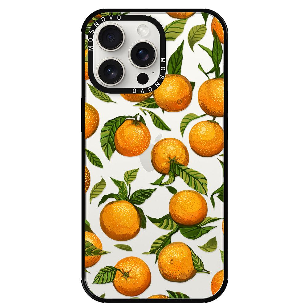 Tangerine Phone Case - iPhone 15 Pro Max Case - MOSNOVO