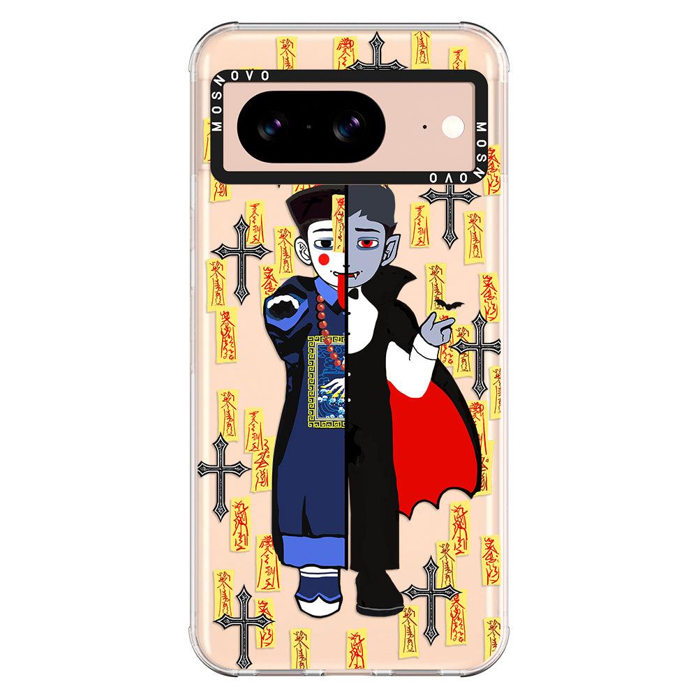 Vampire Vs Jiangshi Phone Case - Google Pixel 8 Case - MOSNOVO