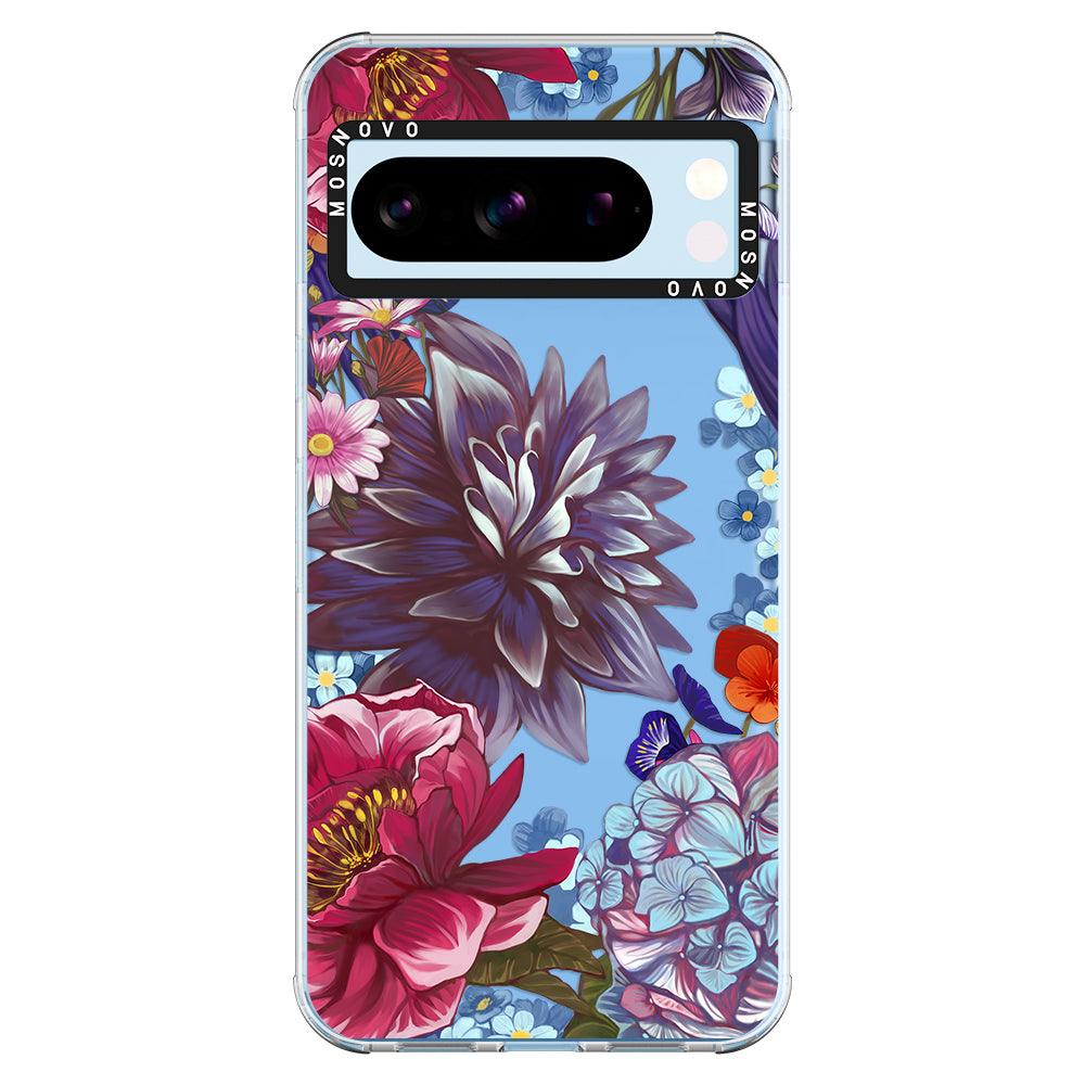 Blue Lilacs Phone Case - Google Pixel 8 Pro Case - MOSNOVO