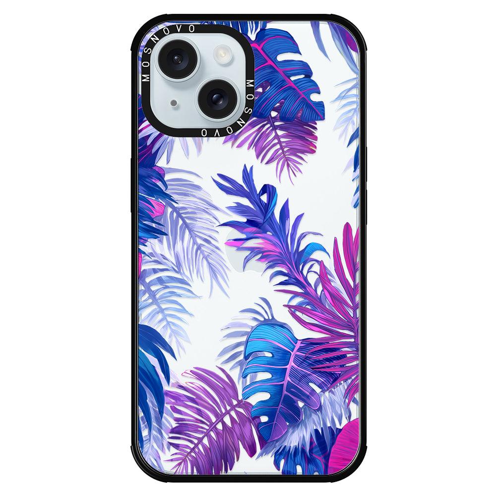 Fancy Palm Leaves Phone Case - iPhone 15 Case - MOSNOVO