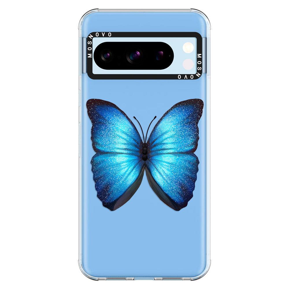 Shimmering Butterfly Phone Case - Google Pixel 8 Pro Case - MOSNOVO