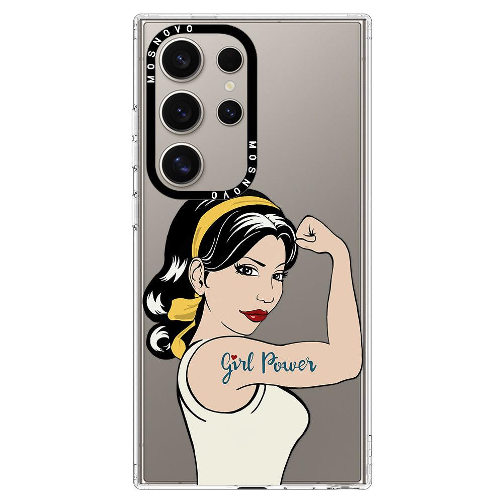 Girl Power Phone Case - Samsung Galaxy S24 Ultra Case - MOSNOVO