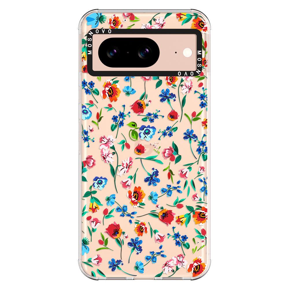 Little Wild Flower Phone Case - Google Pixel 8 Case - MOSNOVO