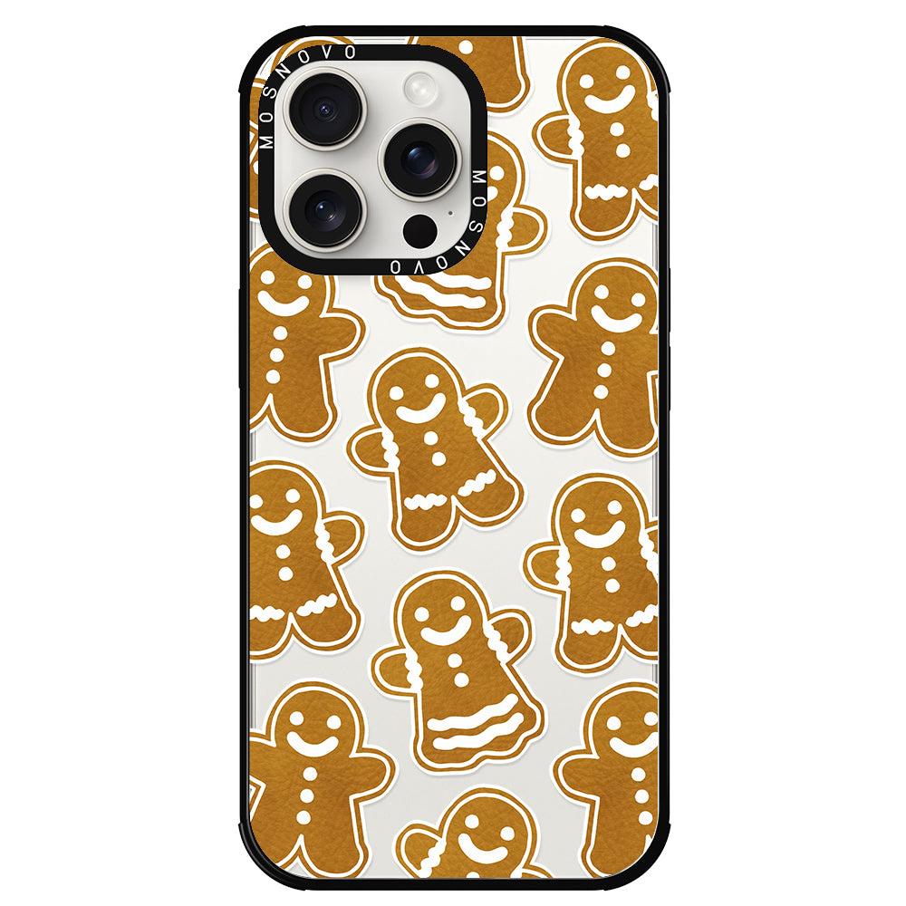 Ginger Breadman Phone Case - iPhone 15 Pro Max Case - MOSNOVO