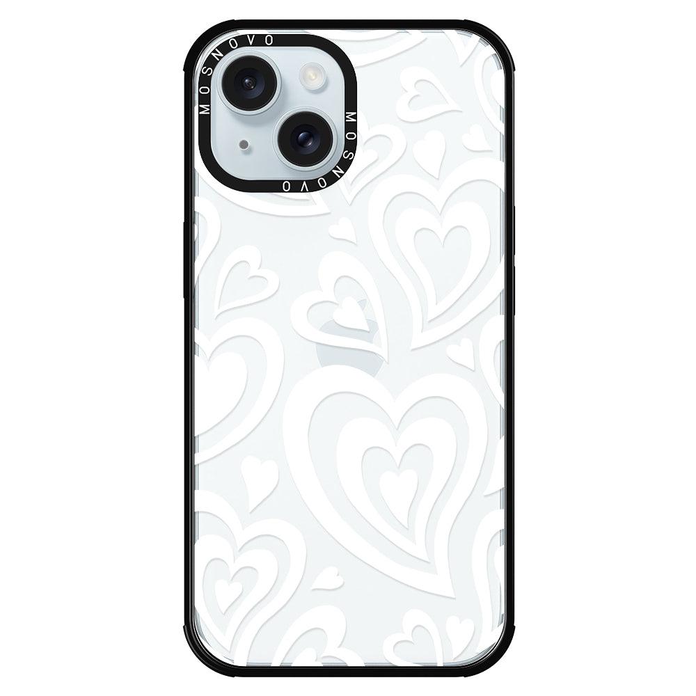 Twist Heart Phone Case - iPhone 15 Case - MOSNOVO