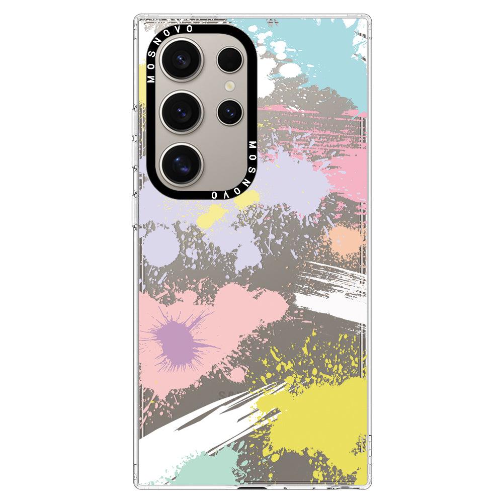 Splash Paint Phone Case - Samsung Galaxy S24 Ultra Case - MOSNOVO