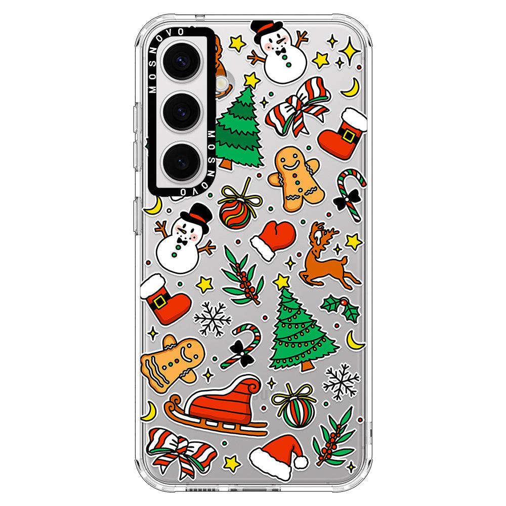 Christmas Xmas Decoration Phone Case - Samsung Galaxy S24 Plus Case - MOSNOVO