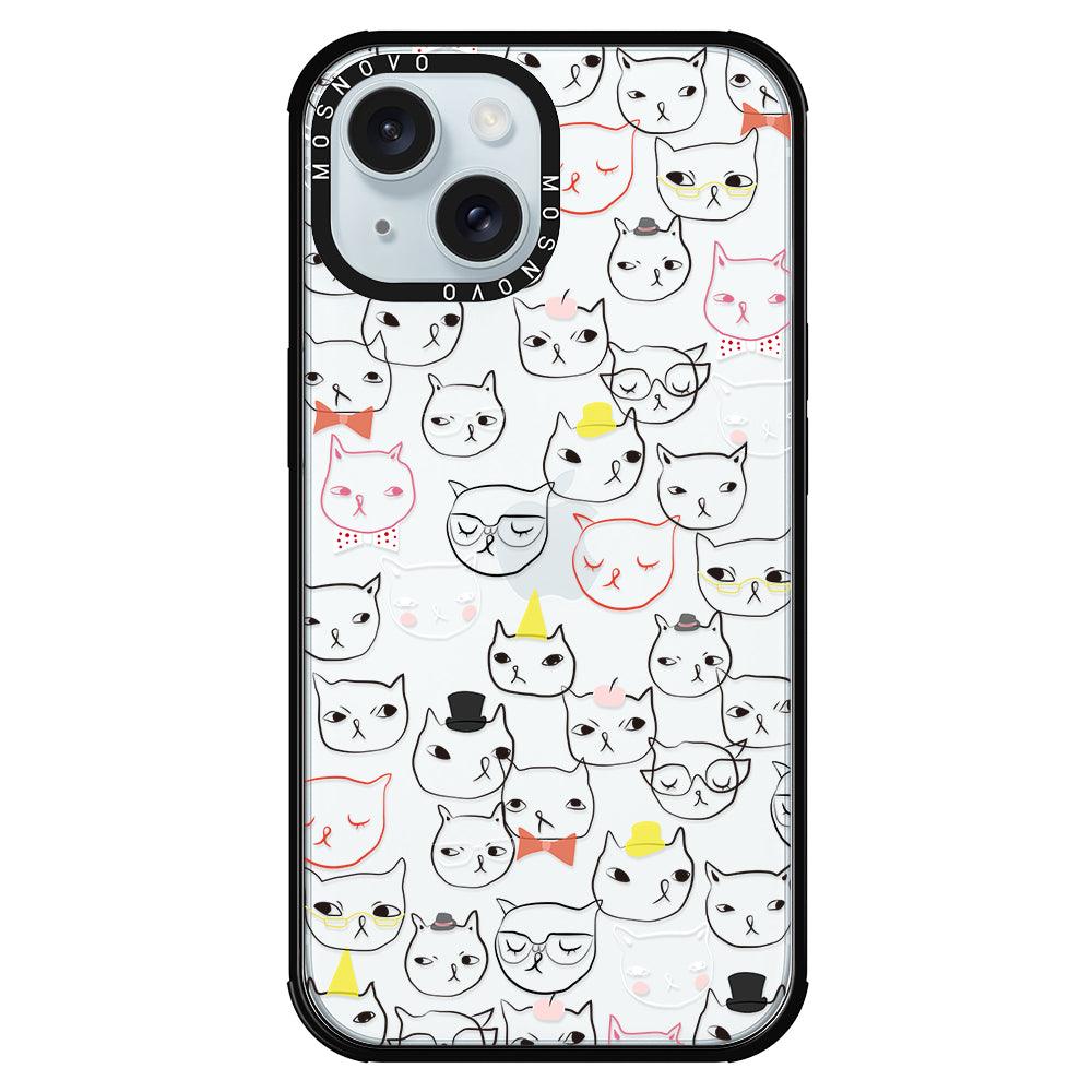 Grumpy Cat Phone Case - iPhone 15 Case - MOSNOVO