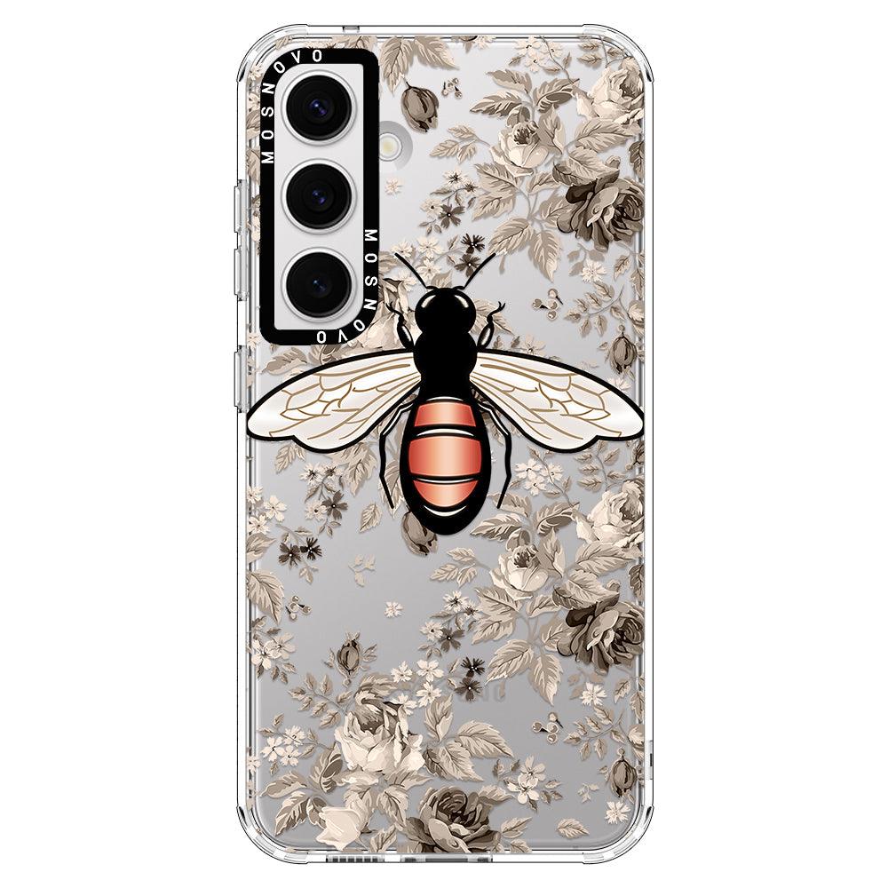 Vintage Bee Phone Case - Samsung Galaxy S24 Plus Case - MOSNOVO