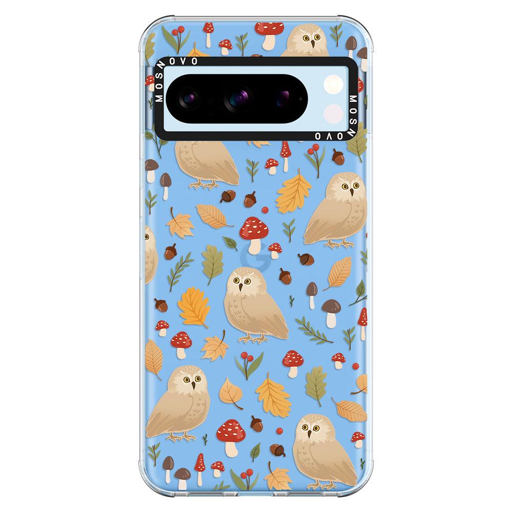 Autumn Owl Phone Case - Google Pixel 8 Pro Case - MOSNOVO