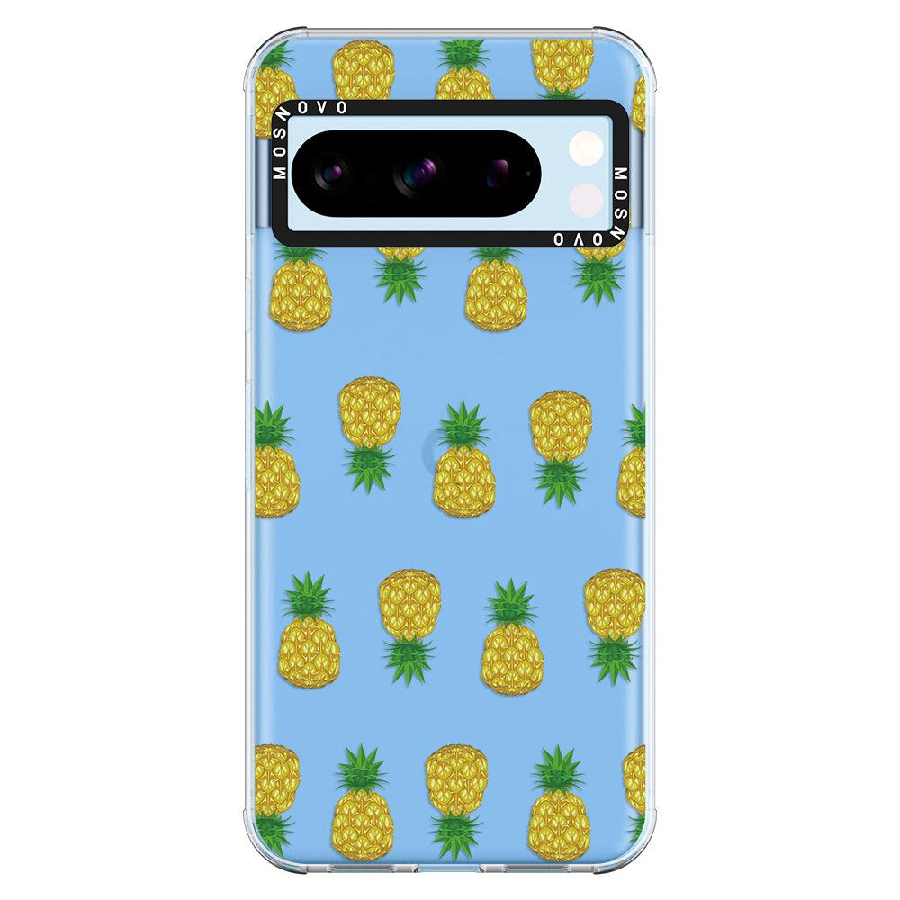 Cute Hawaiian Pineapple Phone Case - Google Pixel 8 Pro Case