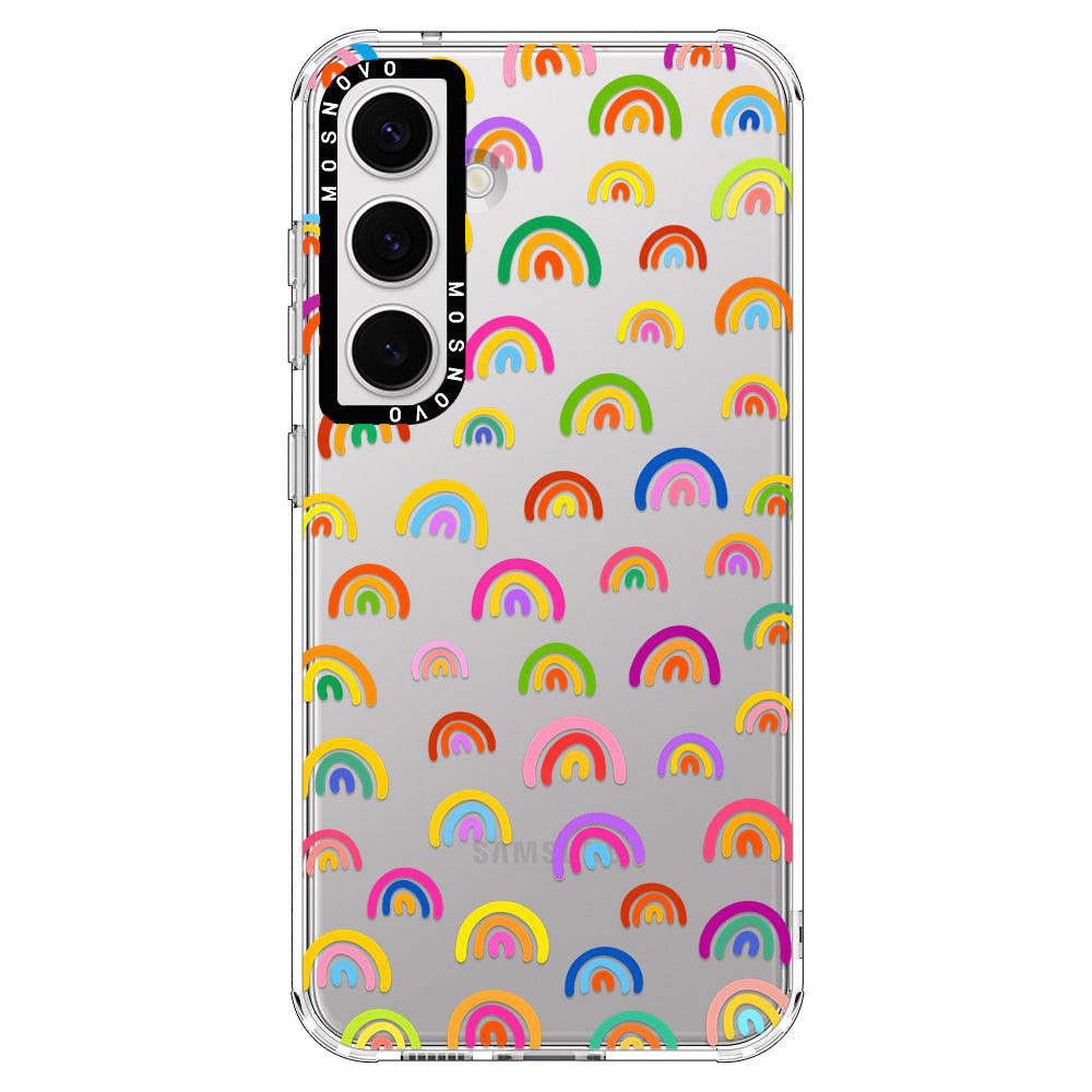 Aesthetic Rainbow Phone Case - Samsung Galaxy S24 Plus Case - MOSNOVO