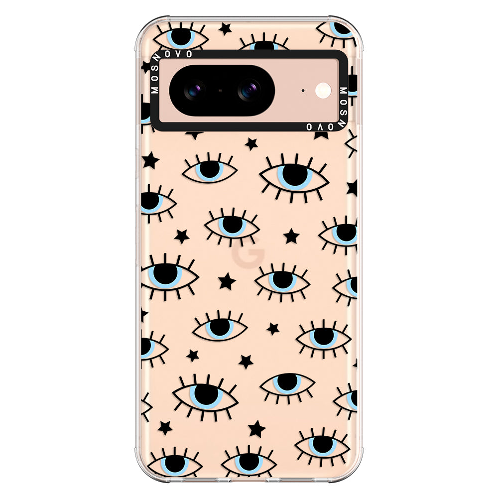 Hippie Eye Phone Case - Google Pixel 8 Case - MOSNOVO