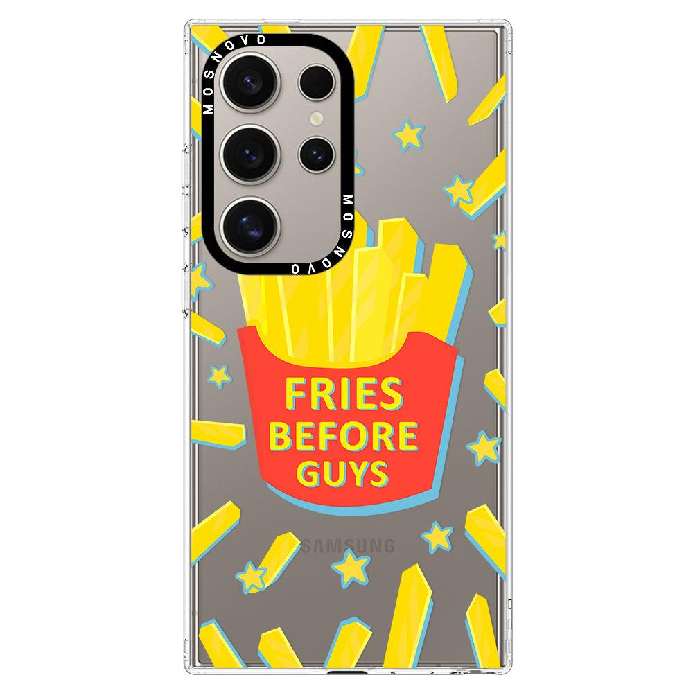 Fries Before Guys Phone Case - Samsung Galaxy S24 Ultra Case - MOSNOVO