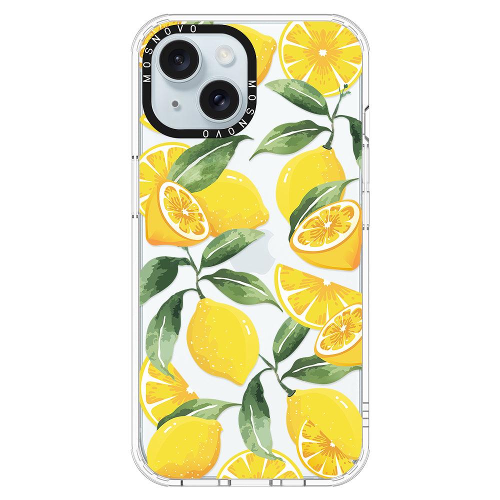 Lemon Phone Case - iPhone 15 Plus Case - MOSNOVO