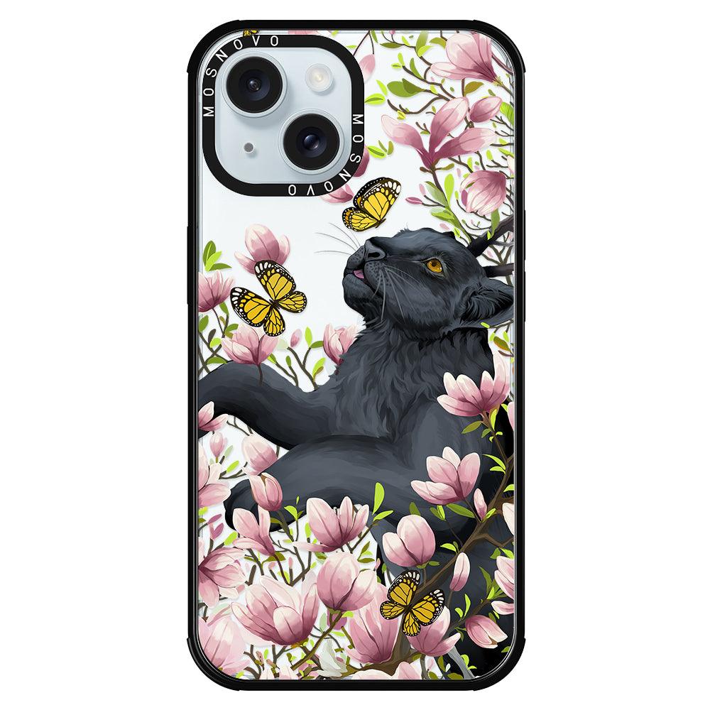 Black Panther Phone Case - iPhone 15 Case - MOSNOVO