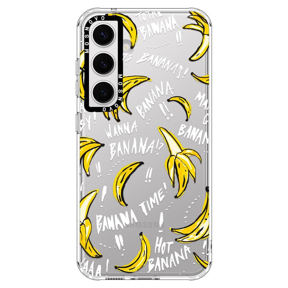 Banana Banana Phone Case - Samsung Galaxy S24 Plus Case - MOSNOVO