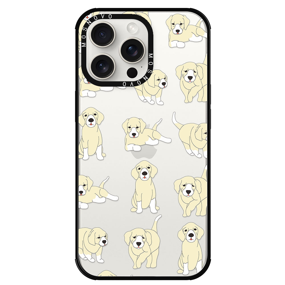 Golden Retriever Phone Case - iPhone 15 Pro Max Case - MOSNOVO