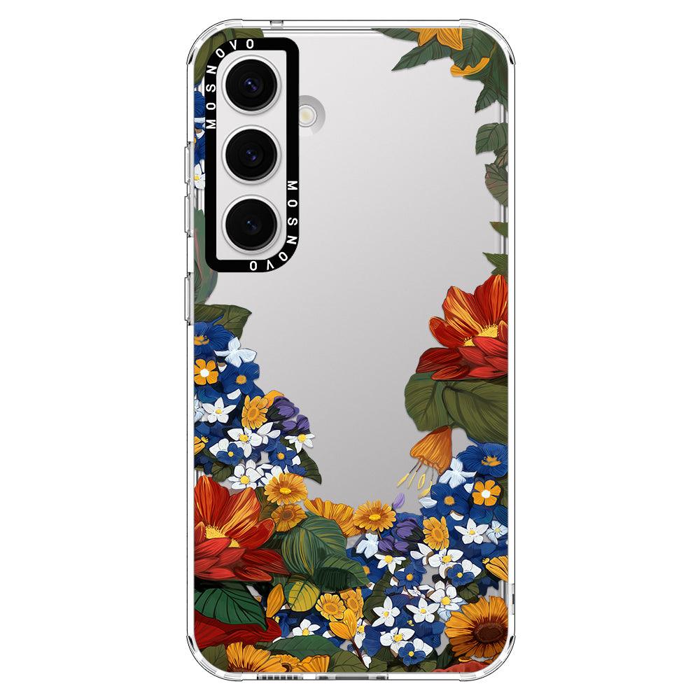 Floral Garden Phone Case - Samsung Galaxy S24 Case - MOSNOVO