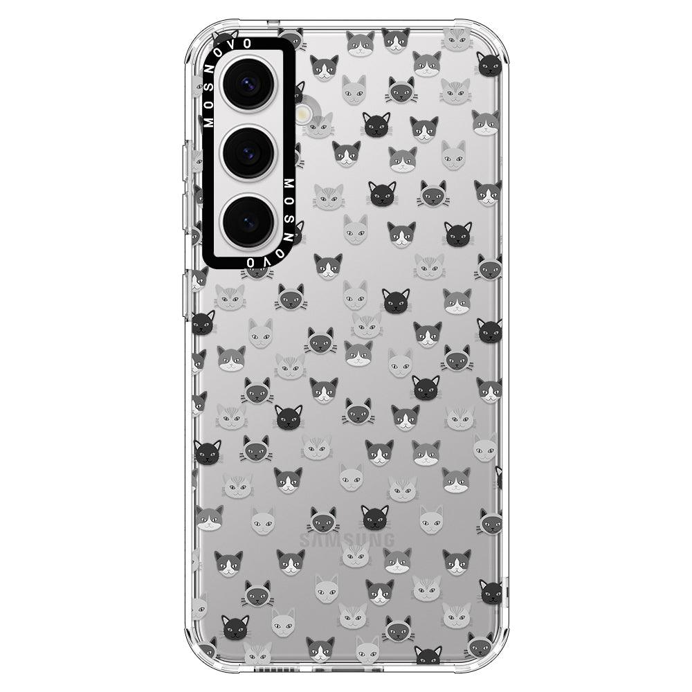 Cats Phone Case - Samsung Galaxy S24 Plus Case - MOSNOVO