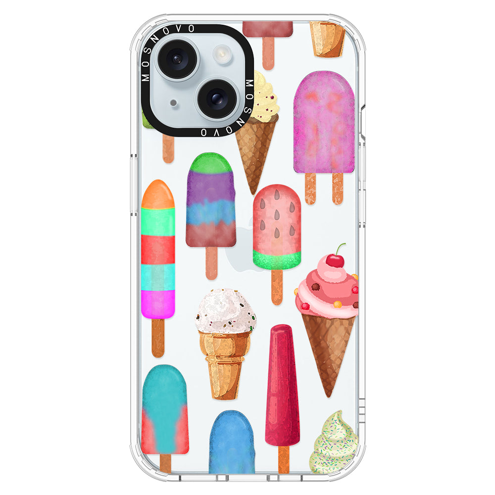 Ice Cream Phone Case - iPhone 15 Case Clear